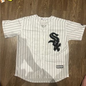 Majestic Vintage Michael Jordan #45 Chicago White Sox MLB L White Excellent